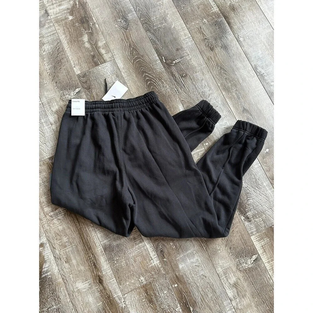 Nike LeBron Brushed Fleece Pants Men's Size M Sweatpants Black.